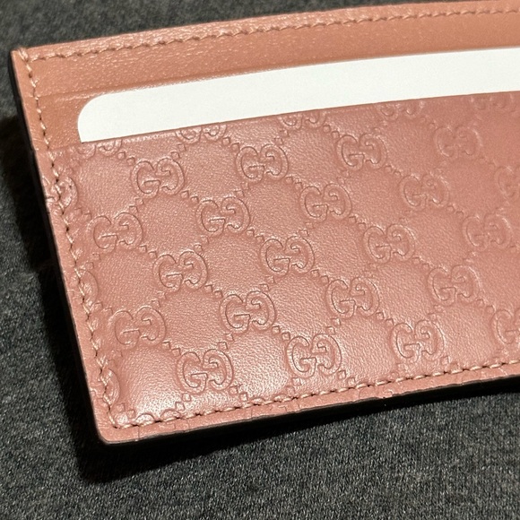 NEW Gucci with COA Micro-Guccissima Card Holder - Picture 6 of 12